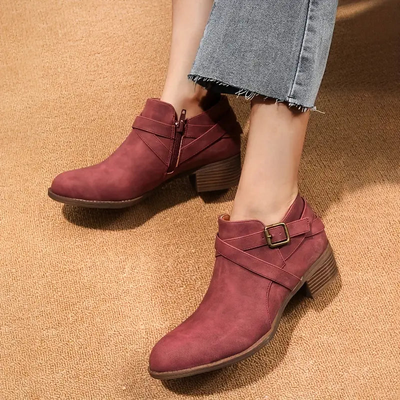 EP | BOTTES POUR FEMMES AVEC FERMETURE ÉCLAIR LATÉRALE