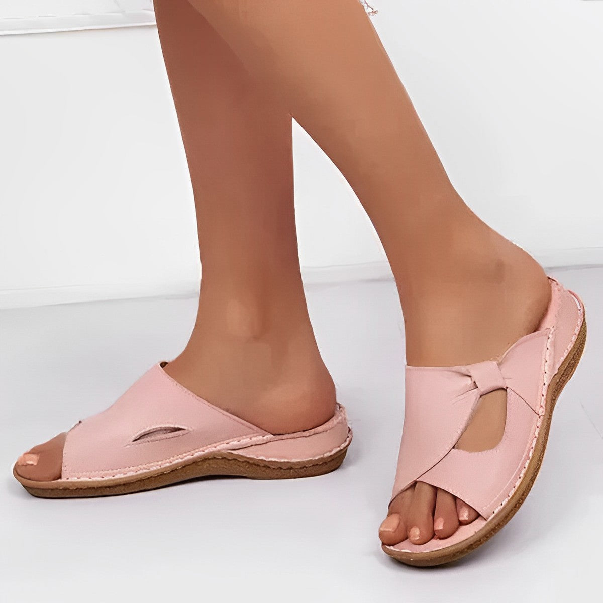 EP | | Sandales orthopédiques en cuir