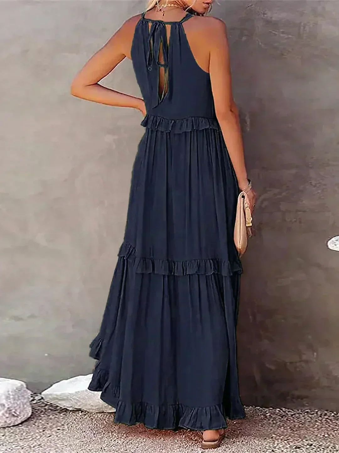 EP | Effortless Ruffle Maxi-robe