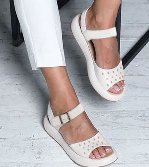 ND | Sandales ouvertes avec bride ajustable