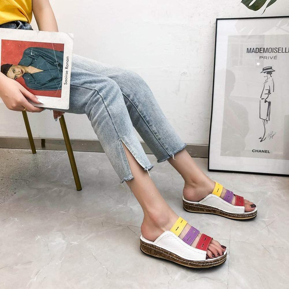 EP | | Sandales de soutien tricolores confortables pour femmes
