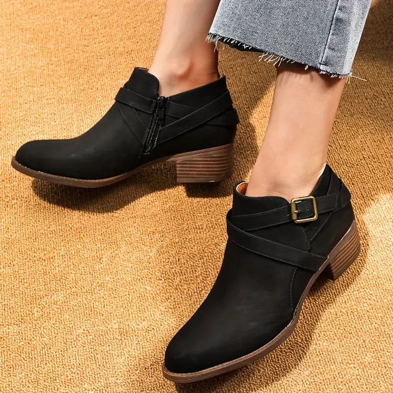 EP | BOTTES POUR FEMMES AVEC FERMETURE ÉCLAIR LATÉRALE