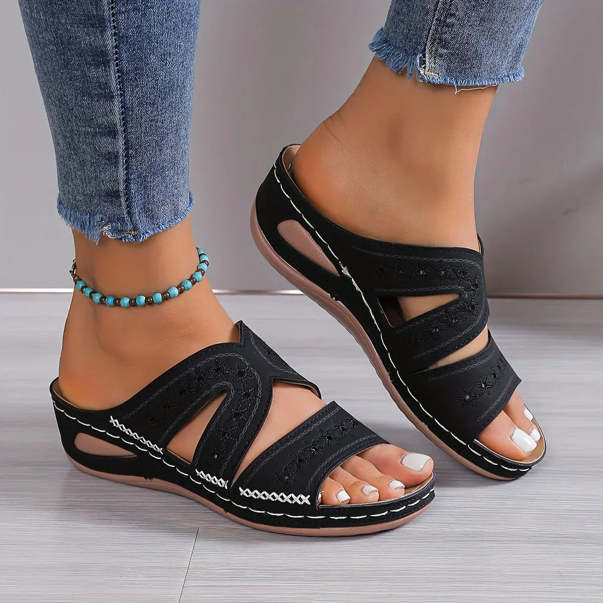 EP | | Sandales orthopédiques confortables pour femmes