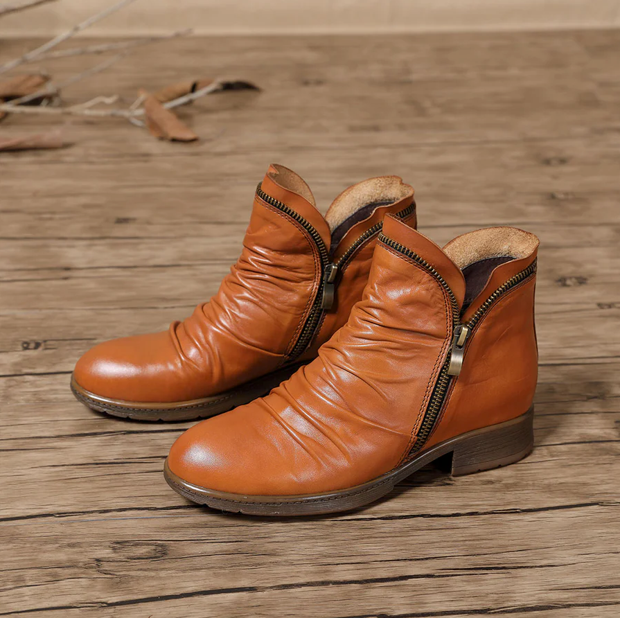 EP | bottes en cuir confortables à la cheville