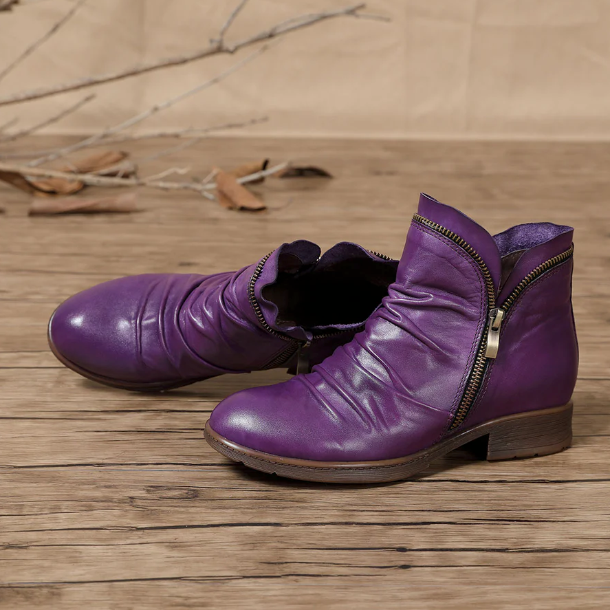 EP | bottes en cuir confortables à la cheville