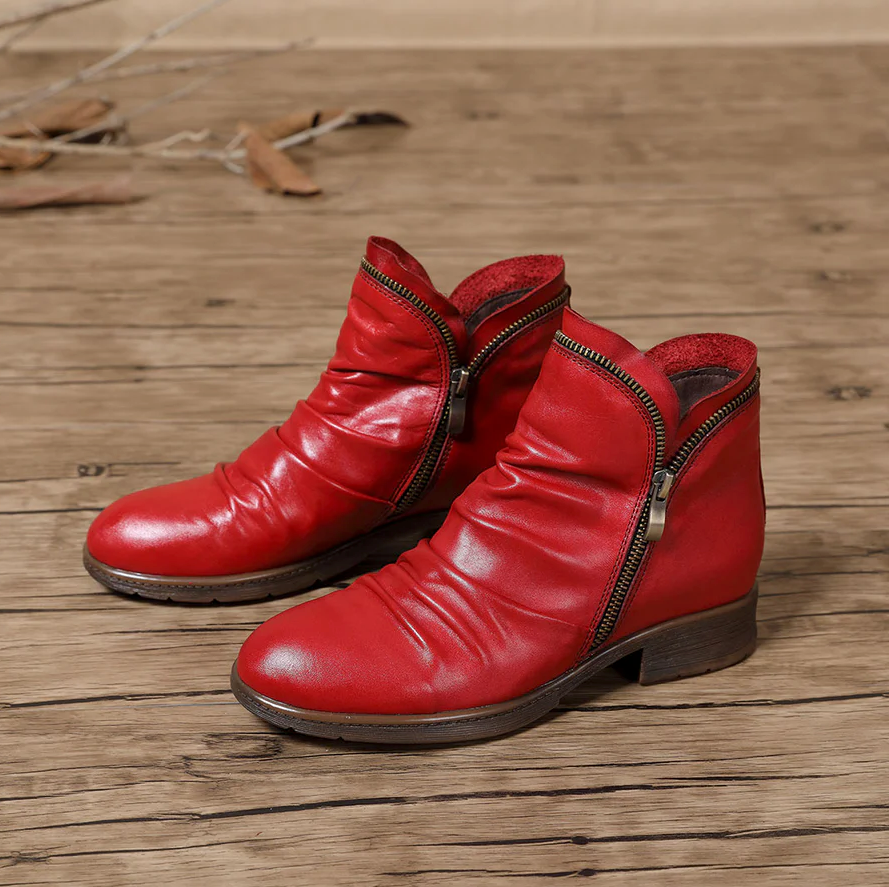 EP | bottes en cuir confortables à la cheville