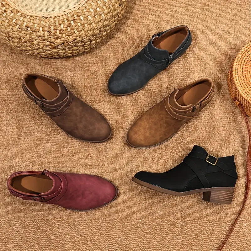 EP | BOTTES POUR FEMMES AVEC FERMETURE ÉCLAIR LATÉRALE
