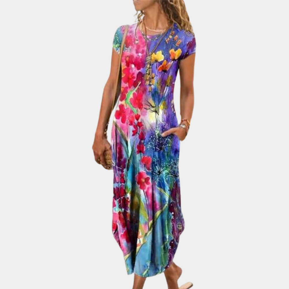 EP | robe longue raffinée et détaillée pour femme