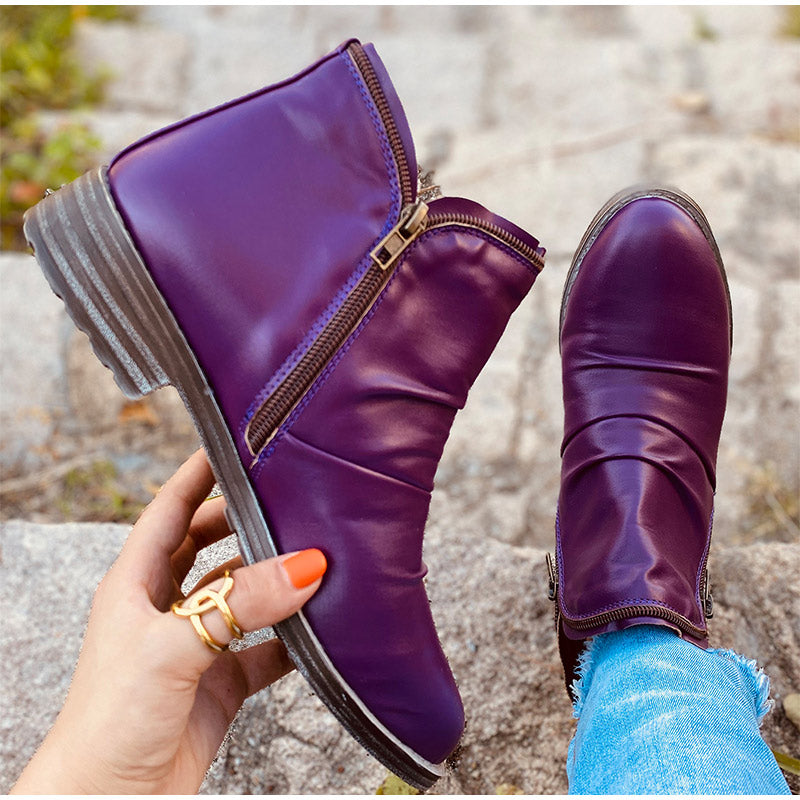 EP | BOTTES POUR FEMMES AVEC FERMETURE ÉCLAIR ET PROTECTION DE LA CHEVILLE 2023