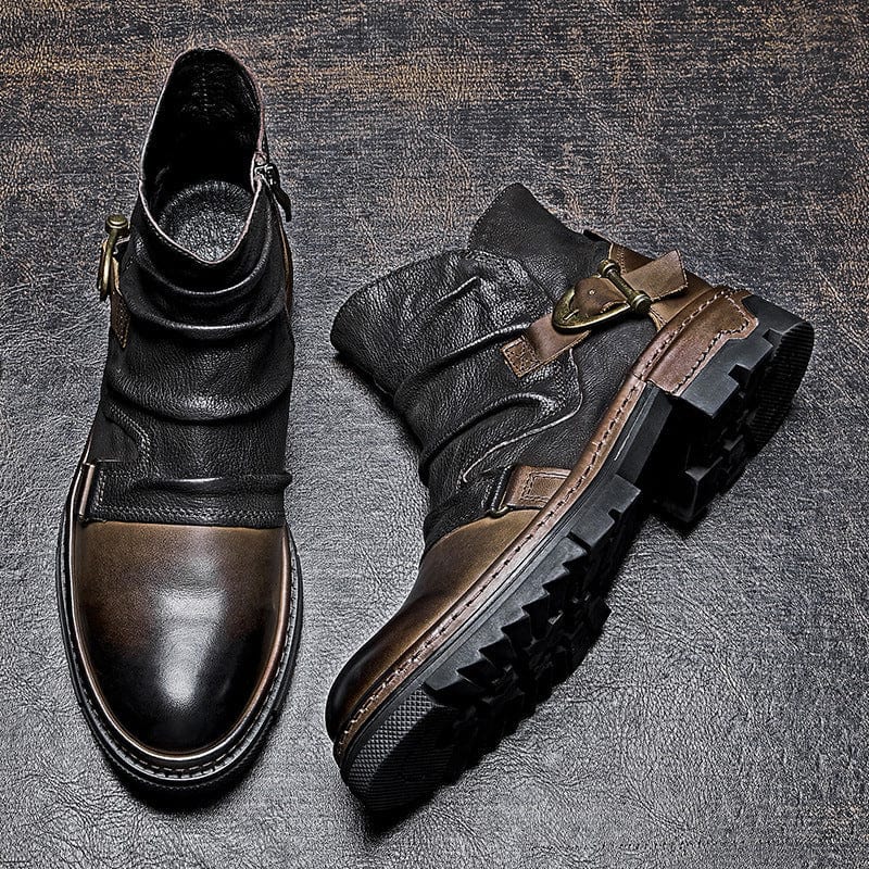 EP | Bottes de motard en cuir Havoc