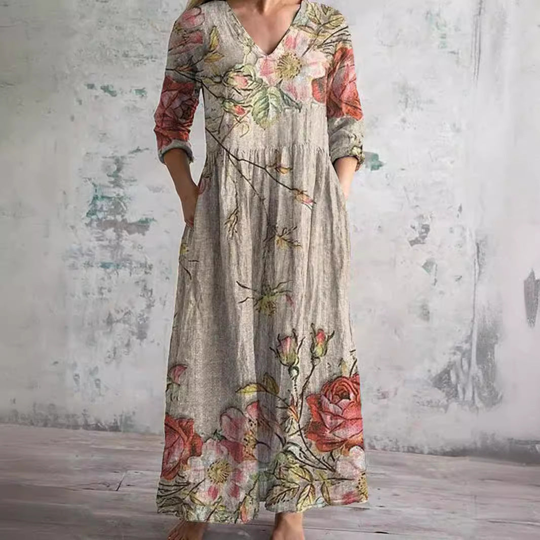 EP | Maxi-robe fleurie intemporelle