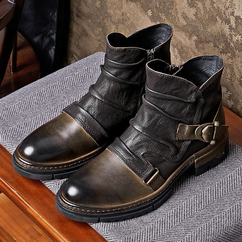 EP | Bottes de motard en cuir Havoc