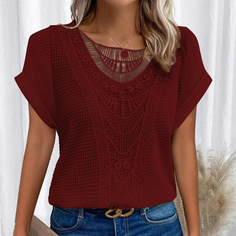 ND | Chemise décontractée à structure gaufrée Riaño™