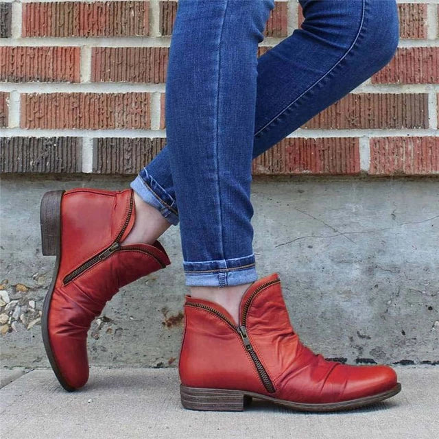 EP | BOTTES POUR FEMMES AVEC FERMETURE ÉCLAIR ET PROTECTION DE LA CHEVILLE 2023