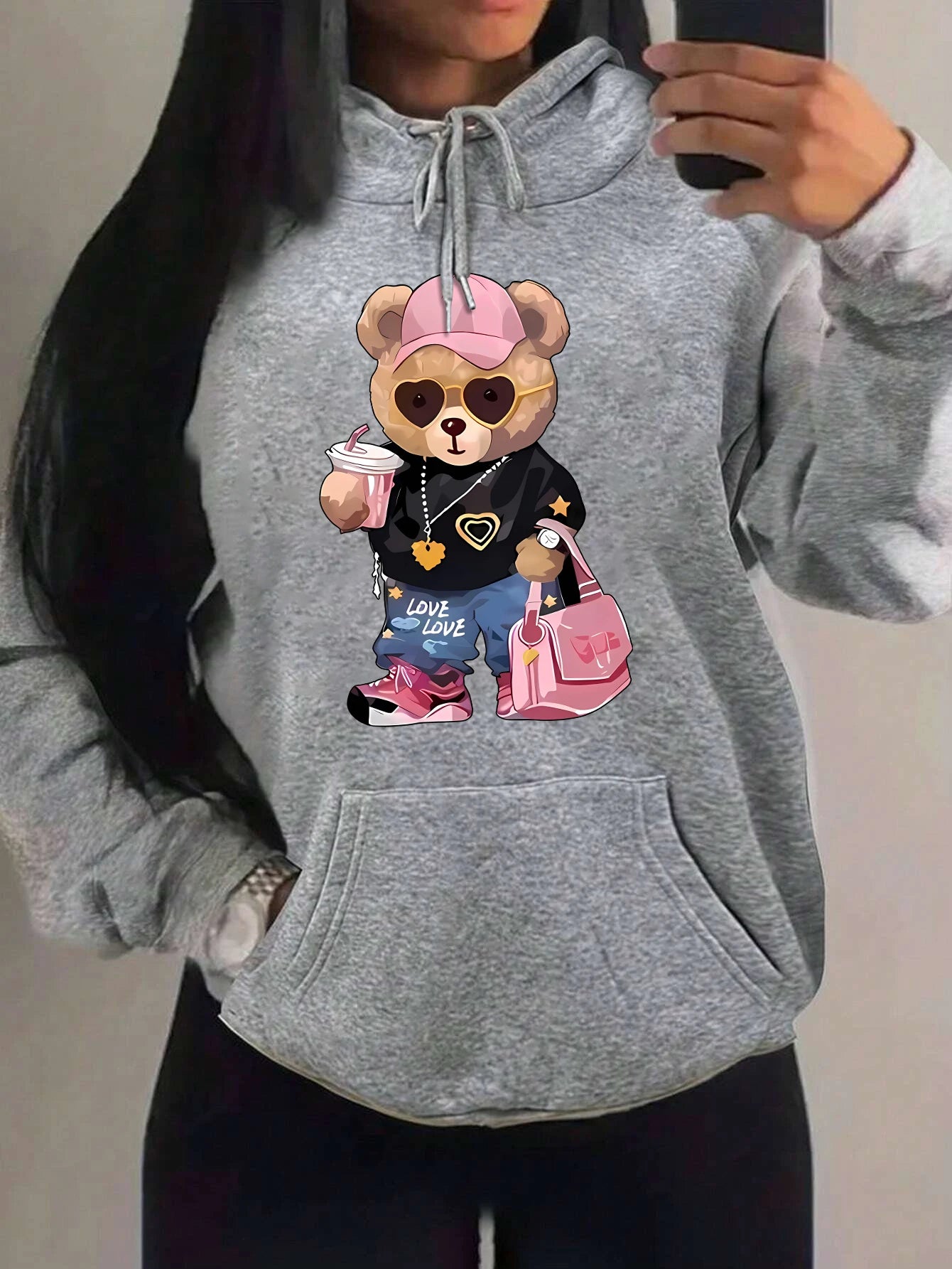 Élégant et contemporain Sweat à capuche