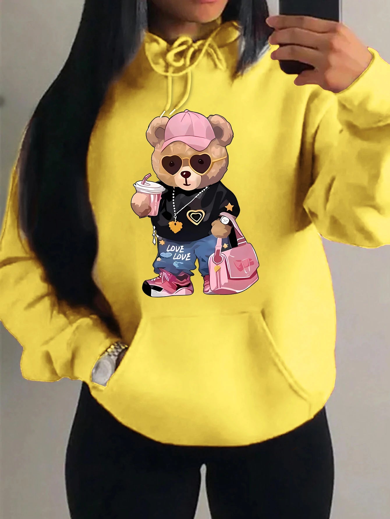Élégant et contemporain Sweat à capuche