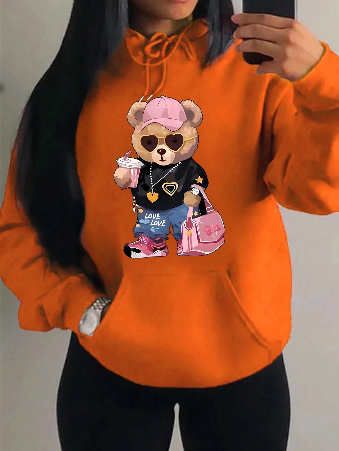 Élégant et contemporain Sweat à capuche