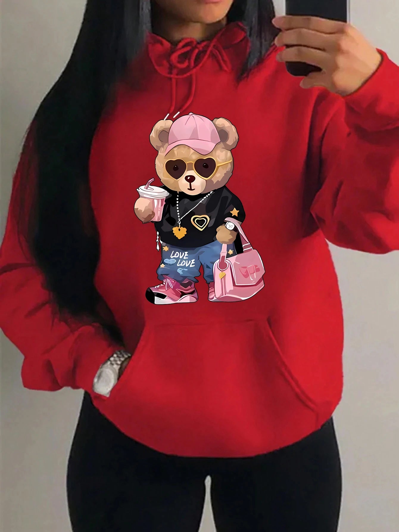 Élégant et contemporain Sweat à capuche