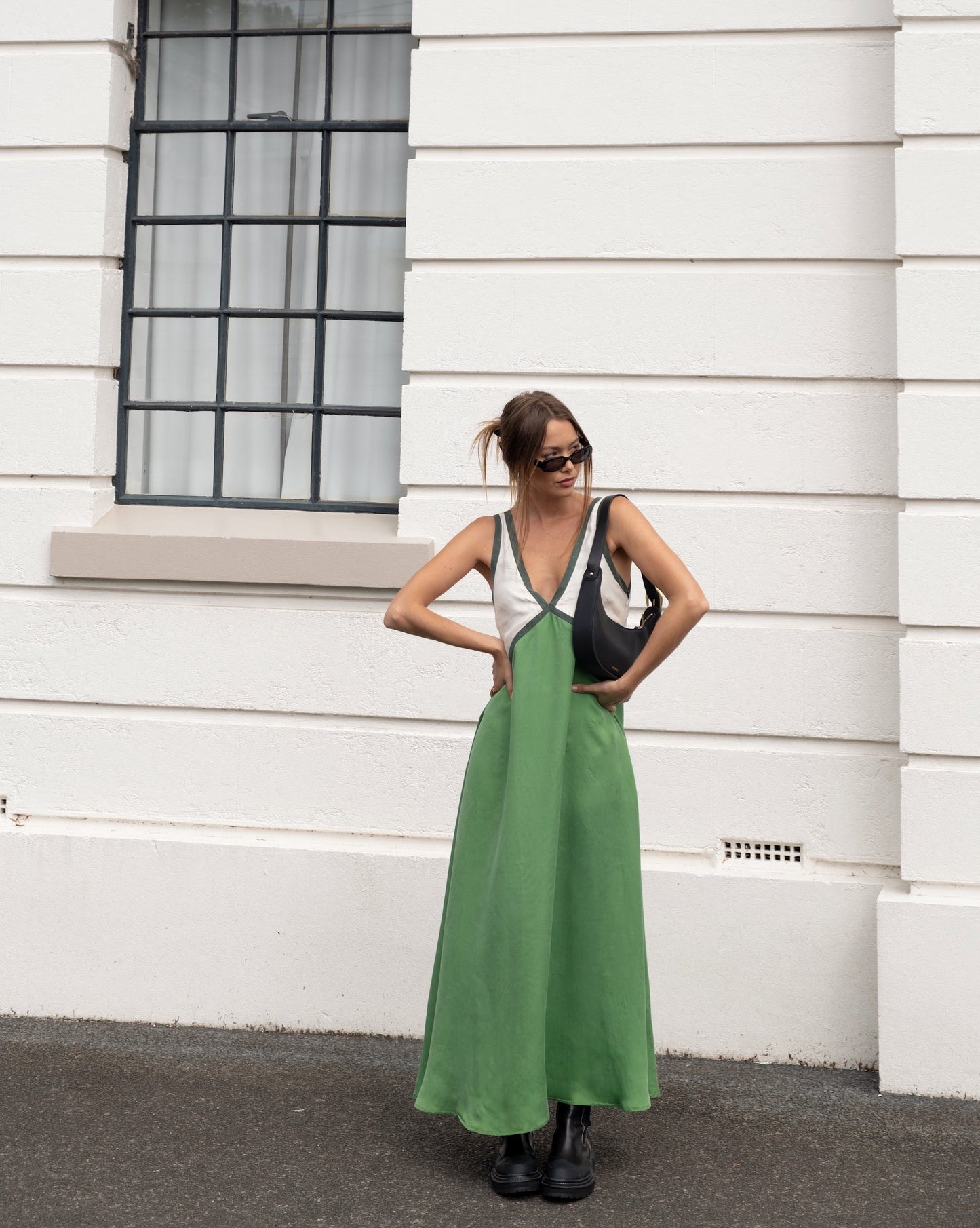 EP | Robe maxi légère avec décolleté en V