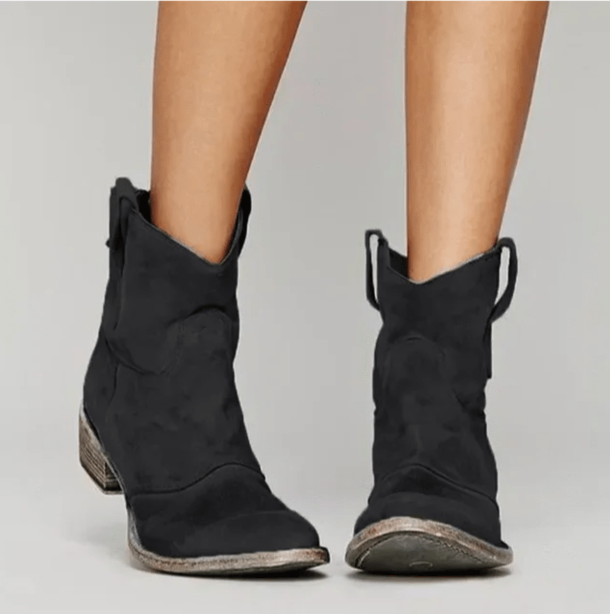 EP | Bottes western en daim