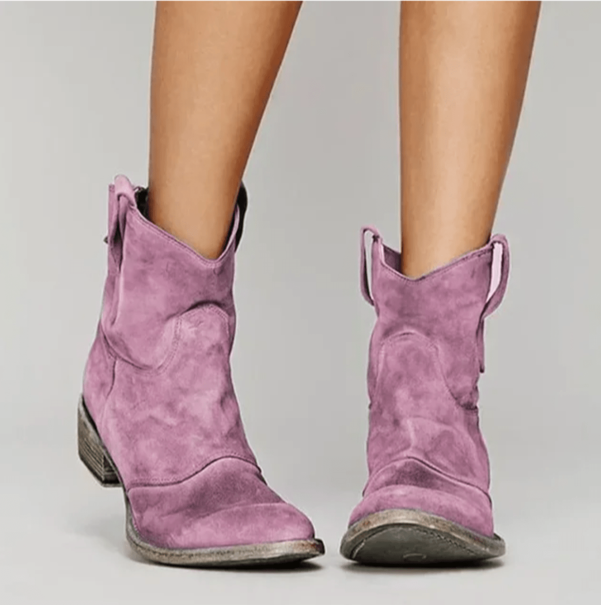 EP | Bottes western en daim