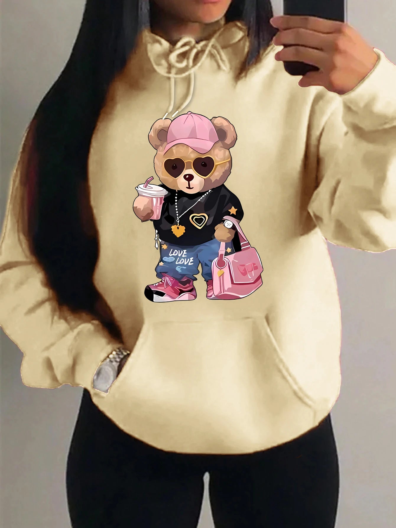 Élégant et contemporain Sweat à capuche