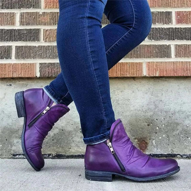 EP | BOTTES POUR FEMMES AVEC FERMETURE ÉCLAIR ET PROTECTION DE LA CHEVILLE 2023