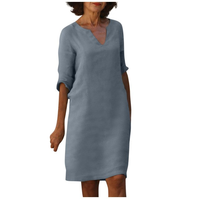 EP | Robe élégante avec décolleté en V
