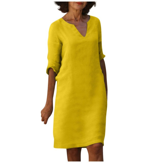 EP | Robe élégante avec décolleté en V