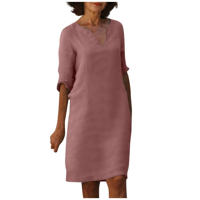 EP | Robe élégante avec décolleté en V