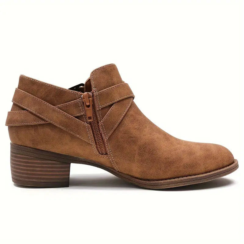 EP | BOTTES POUR FEMMES AVEC FERMETURE ÉCLAIR LATÉRALE