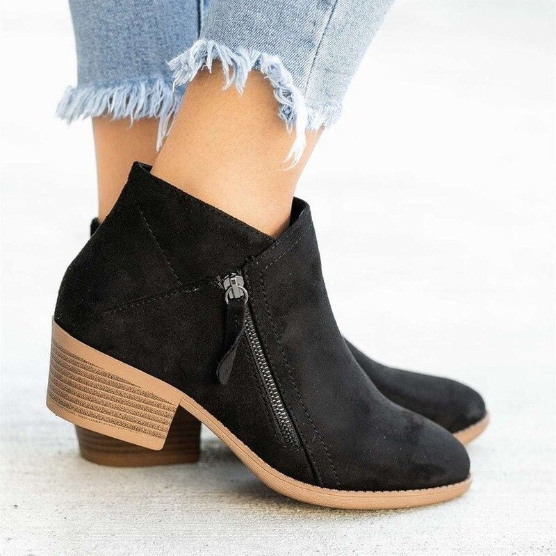 EP | BOTTES D'AUTOMNE ORTHOPÉDIQUES À TALON POUR FEMMES