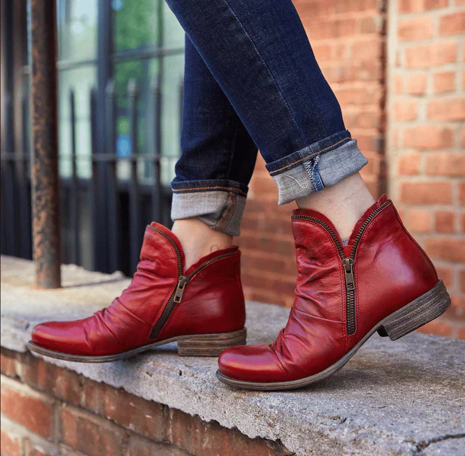 EP | BOTTES POUR FEMMES AVEC FERMETURE ÉCLAIR ET PROTECTION DE LA CHEVILLE 2023