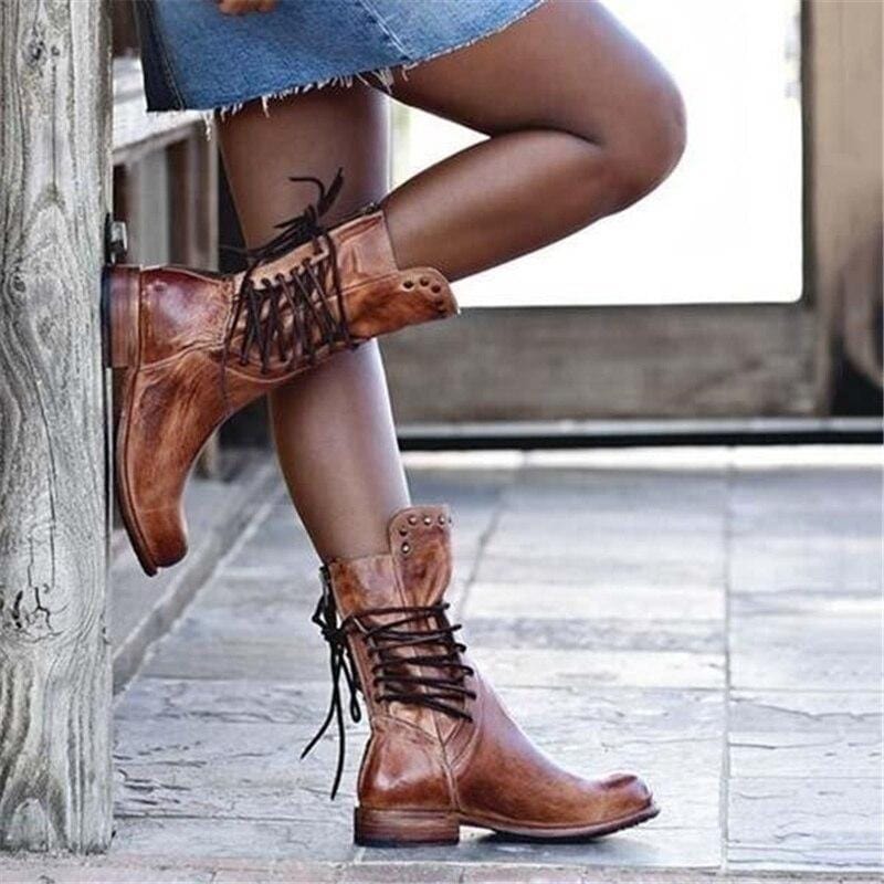 EP | Bottes en cuir