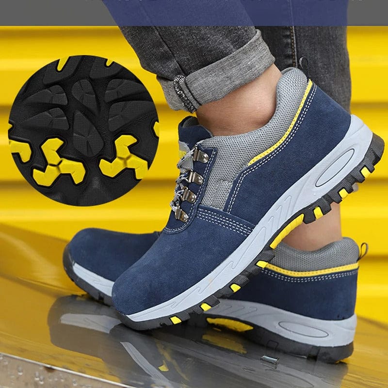 EP | Bottes en cuir avec embout en acier et protection en fer
