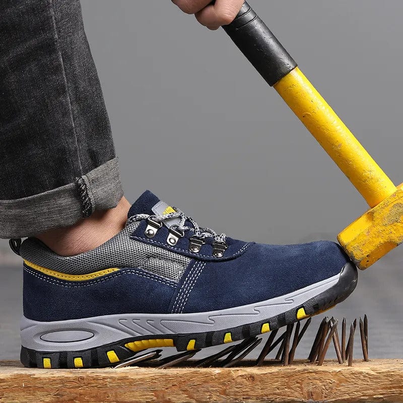 EP | Bottes en cuir avec embout en acier et protection en fer