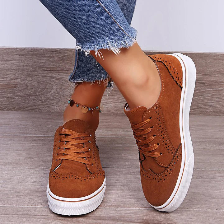 EP | Baskets à lacets sur semelles plates