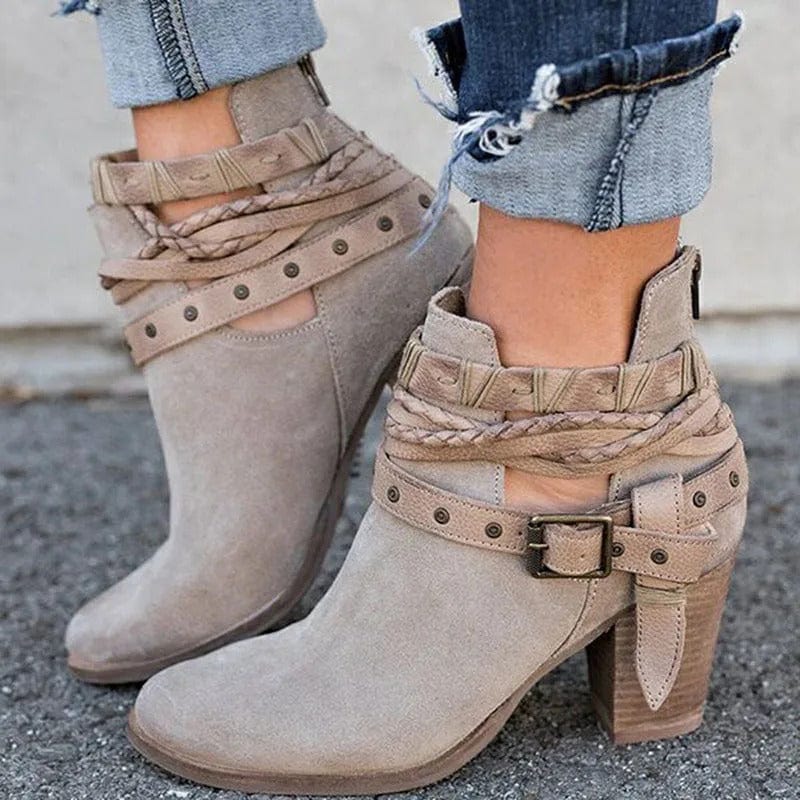 EP | Bottes mode pour femmes avec boucle