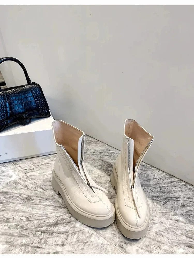 EP | Bottines en cuir