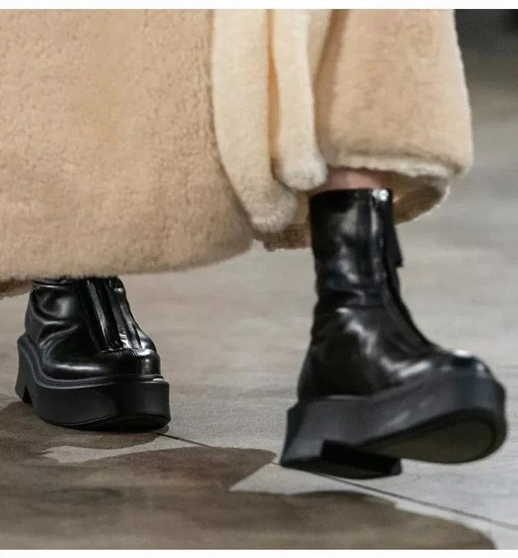 EP | Bottines en cuir