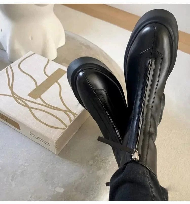 EP | Bottines en cuir