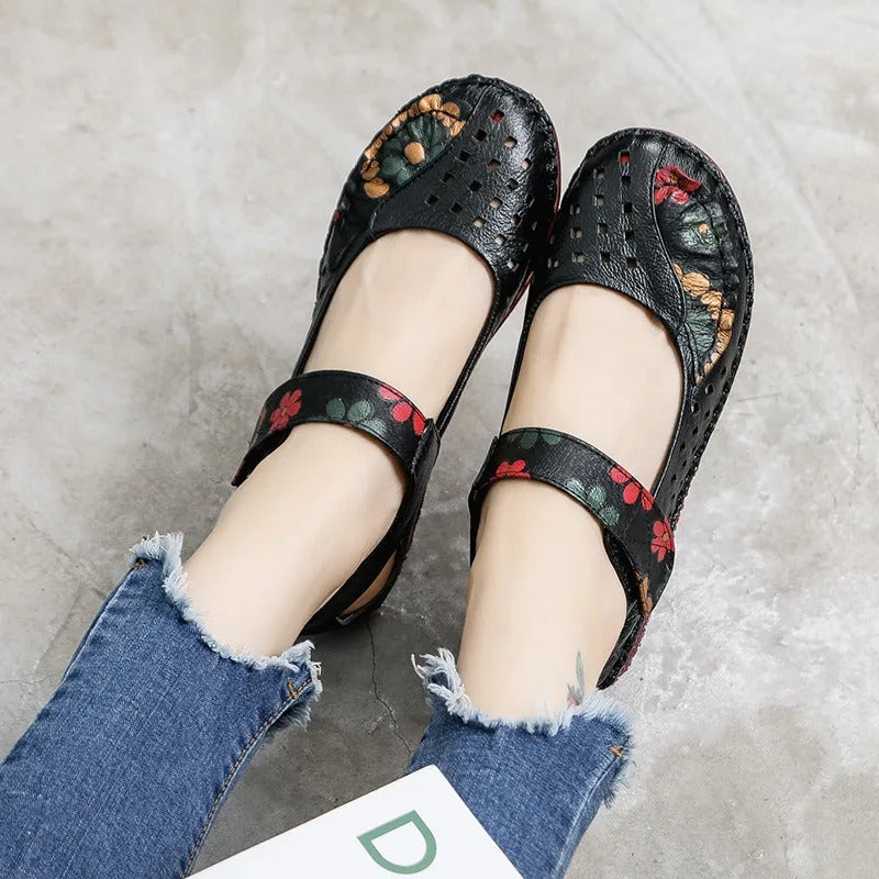 EP | Découpe florale Chaussures Slipper