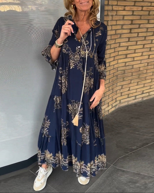 EP | Robe maxi flowy