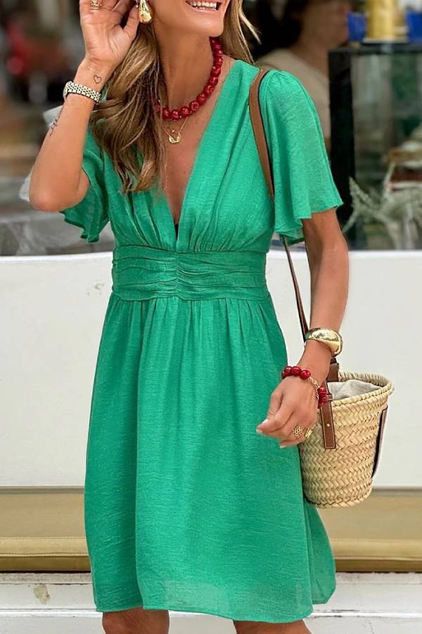 EP | Claire Mini-robe courte