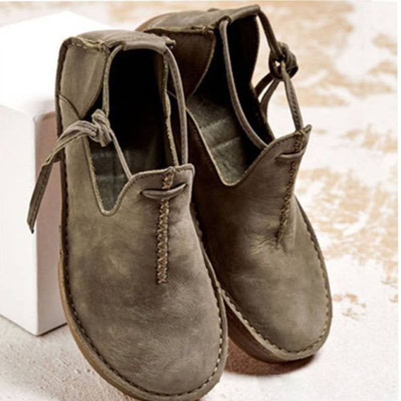 ND | Moafers vintage décontractés avec lacets