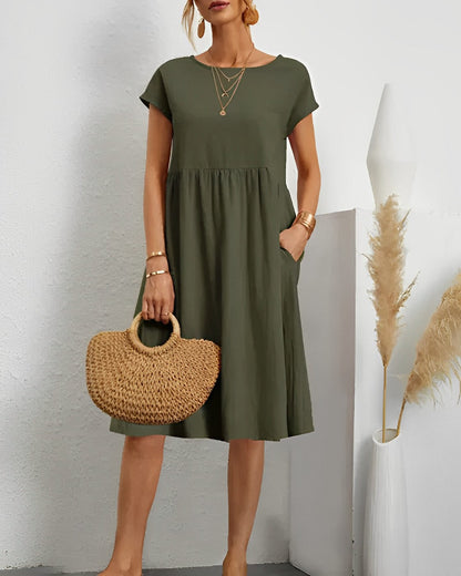 ND | Robe midi avec poche latérale