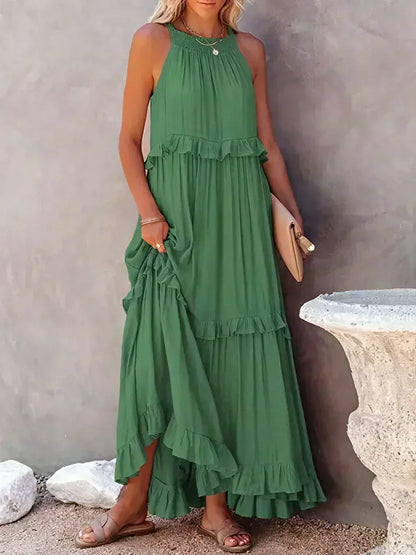 EP | Effortless Ruffle Maxi-robe