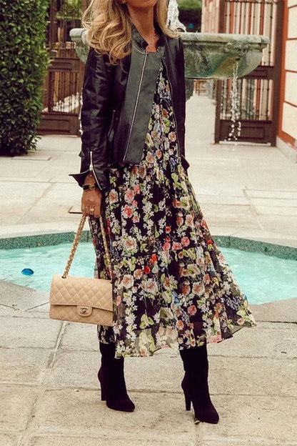 EP | Maxi robe à fleurs