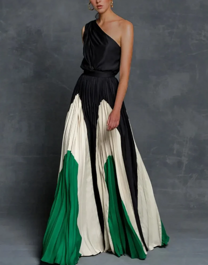 EP | maxi robe femme one shoulder