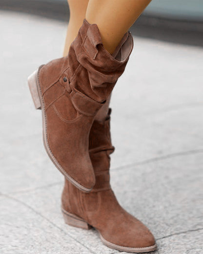 EP | Bottes tendance à talons bas